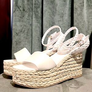 ☀️Nine West | Keily Round Toe Platform Wedge Sandals👡